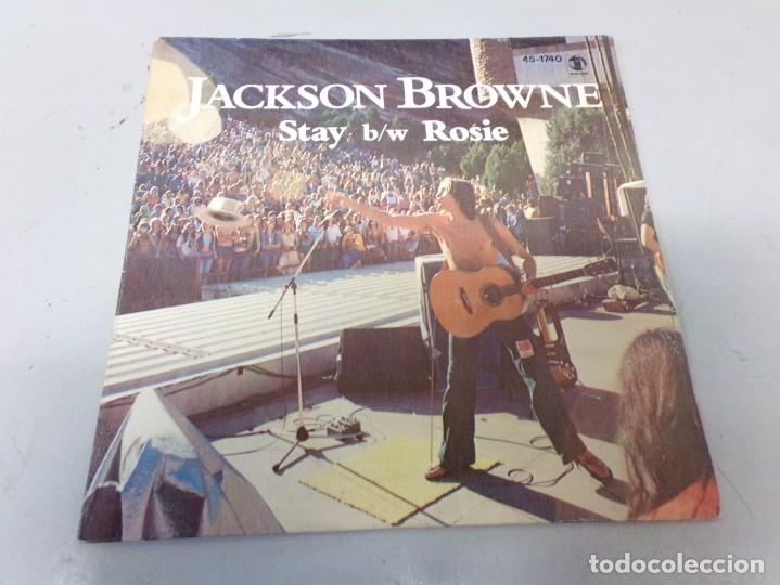 Discos de vinilo: JACKSON BROWNE STAY SINGLE SPAIN 1978 - Foto 1