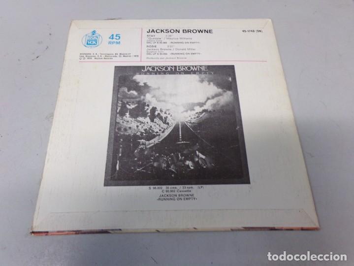 Discos de vinilo: JACKSON BROWNE STAY SINGLE SPAIN 1978 - Foto 3