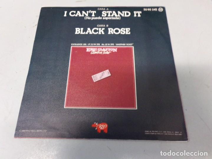Discos de vinilo: Eric Clapton I can&acute;t stand it 1981 - Foto 3