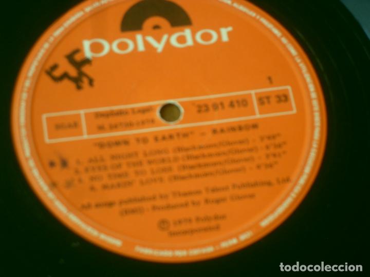 Discos de vinilo: RAINBOW LP. DOWN TO EARTH. MADE IN SPAIN. 1979 - Foto 2