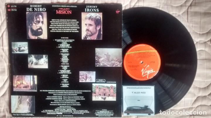 Discos de vinilo: THE MISSION - LA MISI&Oacute;N - ENNIO MORRICONE - Foto 2