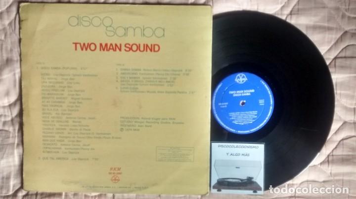 Discos de vinilo: TWO MAN SOUND - DISCO SAMBA - Foto 2
