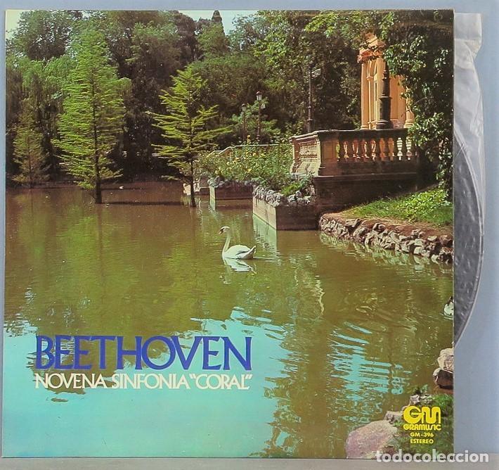 Discos de vinilo: LP. NOVENA SINFONIA CORAL. BEETHOVEN - Foto 1