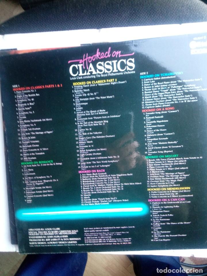 Discos de vinilo: HOOKED ON CLASSICS THE ROYAL PHILHARMONIC ORCH 1981 LP - Foto 2