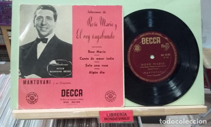 Discos de vinilo: Mantovani y su orquesta. Decca, ref. DGE 60.185 -- EP - Foto 1