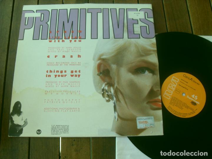 Discos de vinilo: THE PRIMITIVES. MAXI SINGLE. CRASH. MADE IN SPAIN. 1988 - Foto 2