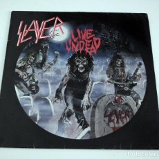 Discos de vinilo: SLAYER - LIVE UNDEAD LP. Lote 42306572