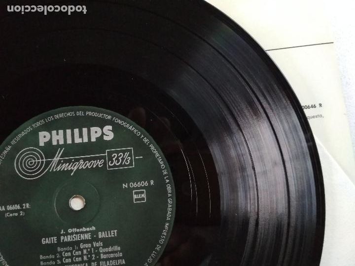 Discos de vinilo: Offenbach, The Philadelphia Orchestra, Eugene Ormandy &lrm;&ndash; Gaite Parisienne - Ballet - Foto 3