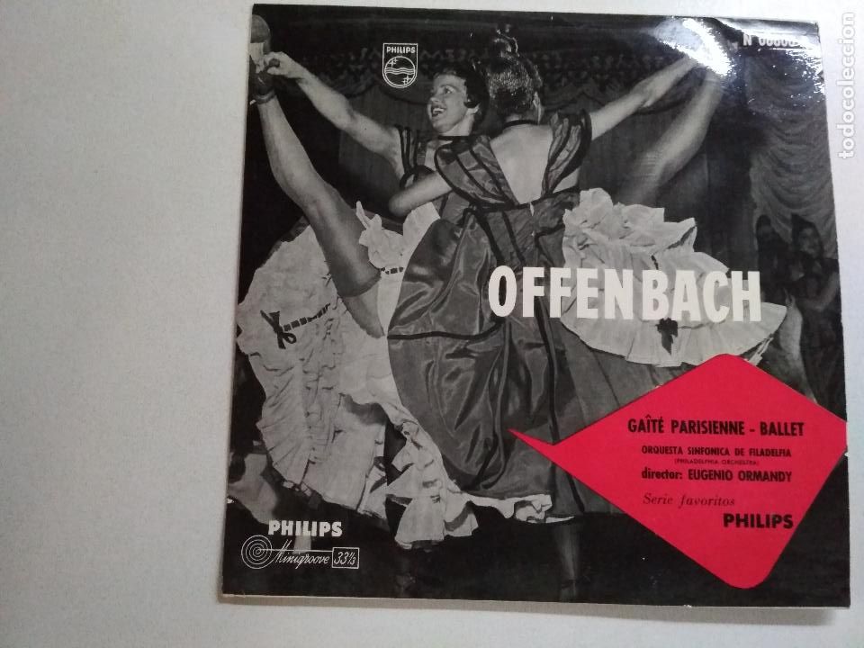 Discos de vinilo: Offenbach, The Philadelphia Orchestra, Eugene Ormandy &lrm;&ndash; Gaite Parisienne - Ballet - Foto 1