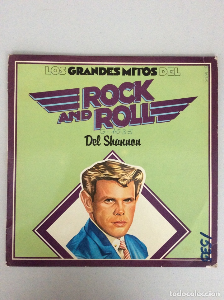 Dischi in vinile: Los grandes del rock and roll. Del Sharon. ABC records