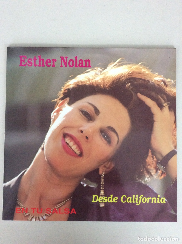 Disques de vinyle: Esther Nolan. Desde California. En su salsa
