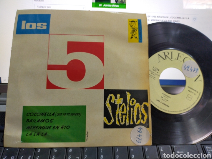 Dischi in vinile: Los stelios EP bailamos + 3 Espa&ntilde;a 1960