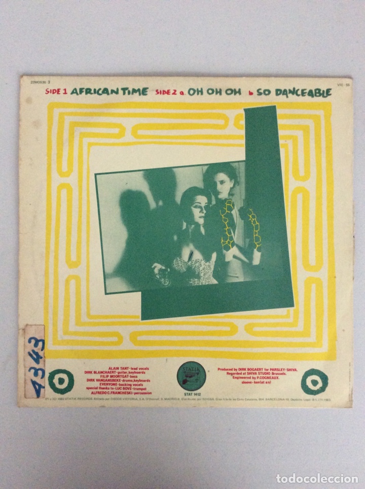 Discos de vinilo: Luna Twist. African time. - Foto 2