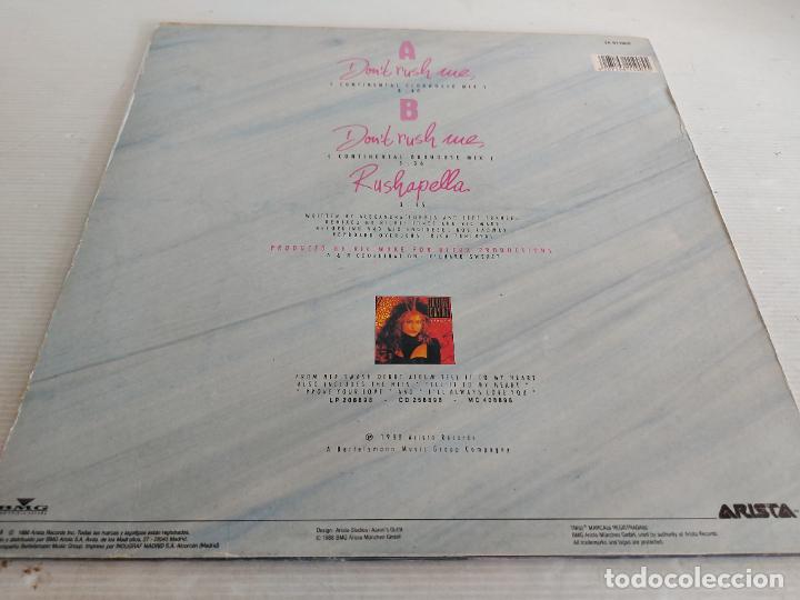 Discos de vinilo: TAYLOR DAYNE / DONT RUSH ME / MAXI SG - ARISTA RECORDS-1988 / MBC. ***/*** - Foto 2 - 265760974