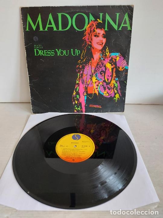 Discos de vinilo: MADONNA / DRESS YOU UP / MAXI SG - SIRE RECORDS-1985 / MBC. ***/*** - Foto 1 - 265765544