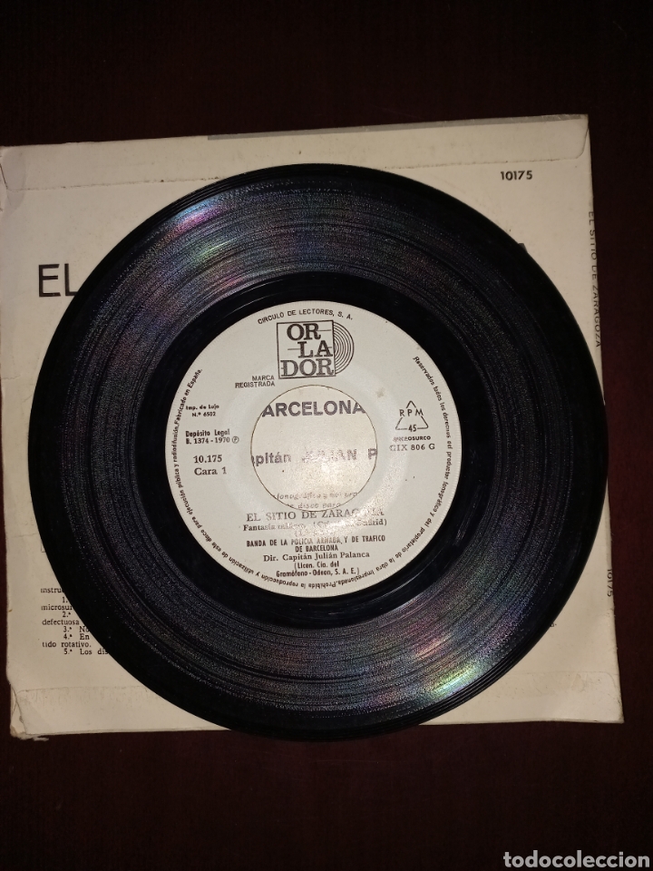 Discos de vinilo: El sitio de Zaragoza- Cristobal Oudrid - Foto 3