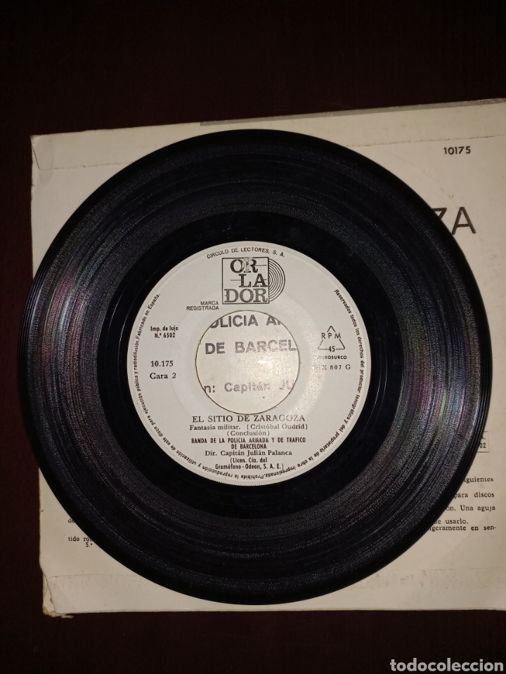 Discos de vinilo: El sitio de Zaragoza- Cristobal Oudrid - Foto 4