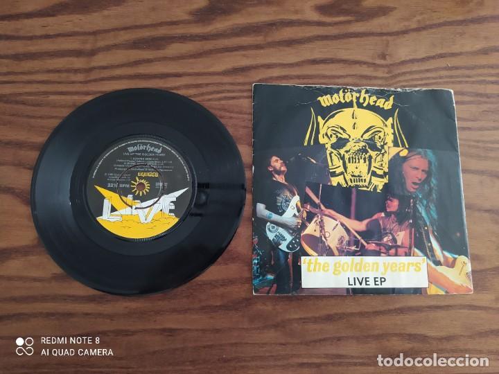 DISCO EP DE VINILO MOTORHEAD: THE GOLDEN YEARS LIVE EP. SINGLE LP (Música - Discos de Vinilo - EPs - Heavy - Metal	)