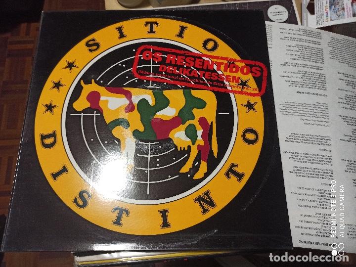 Discos de vinilo: OS RESENTIDOS - DELIKATESSEN LP GASA 91 + INSERT - Foto 1