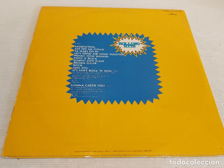 Discos de vinilo: ROLLING HITS / SATISFACTION / MAXI SG - MERCURY-1981 / MBC. ***/*** - Foto 2 - 265835934