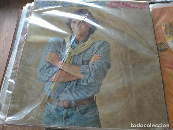 Discos de vinilo: Disco vinilo LP MIGUEL BOSE CHICAS - Foto 2