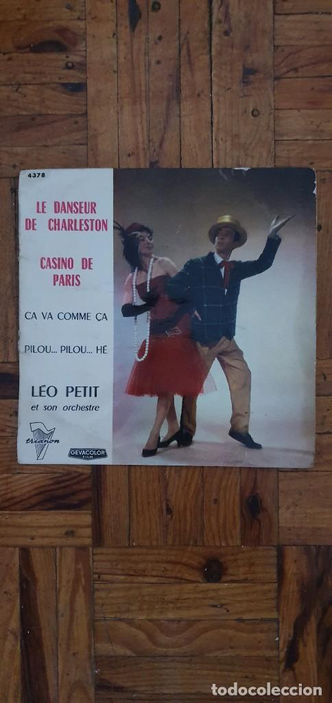 Discos de vinilo: L&eacute;o Petit Et Son Orchestre &lrm;&ndash; Le Danseur De Charleston / Casino De Paris Label: Trianon &lrm;&ndash; 4378 Form