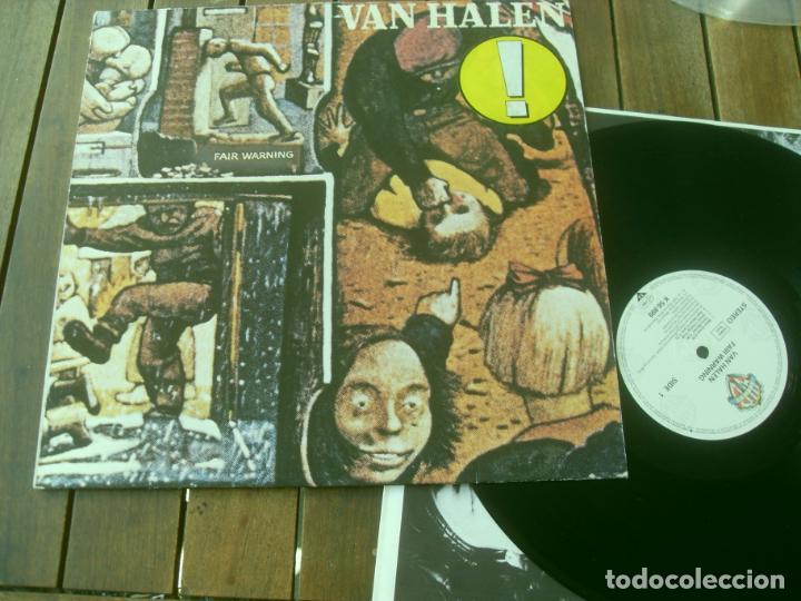 Discos de vinilo: VAN HALEN LP FAIR WARNING. MADE IN GERMANY. 1981 - Foto 1