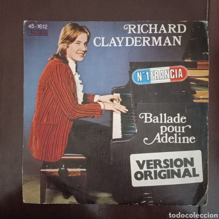Discos de vinilo: Richard Clayderman - Ballade pour Adeline - Versi&oacute;n original - Foto 1