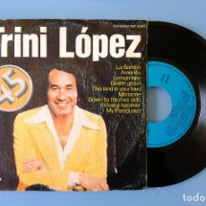 Discos de vinilo: TRINI LÓPEZ - LA BAMBA. THIS LAND IS YOUR LAND-. Lote 265858609