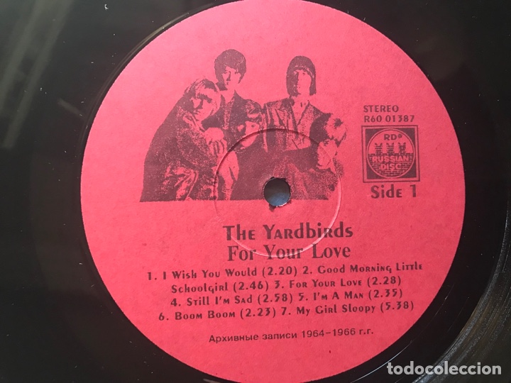 Discos de vinilo: For your love. The Yardbirds - Foto 4