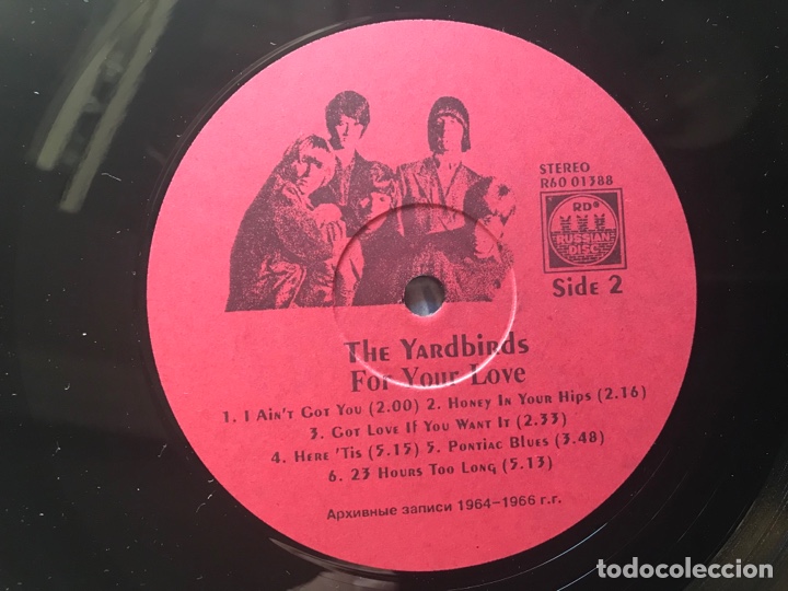 Discos de vinilo: For your love. The Yardbirds - Foto 6