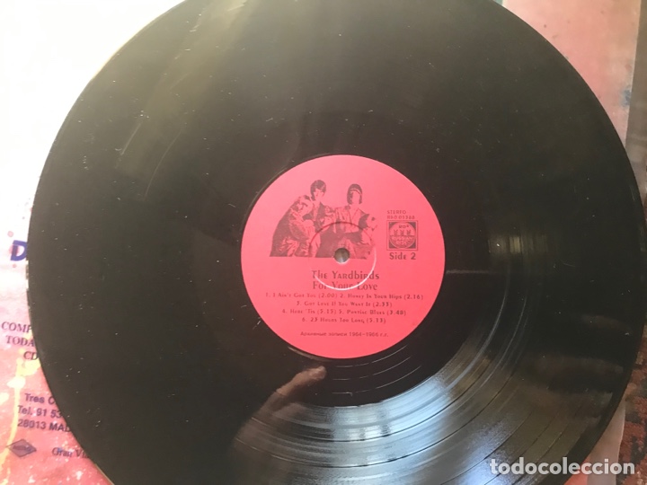 Discos de vinilo: For your love. The Yardbirds - Foto 7