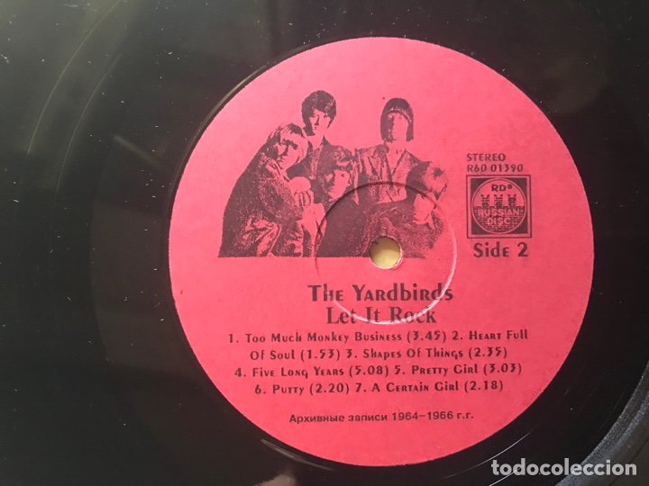 Discos de vinilo: Let it rock . The Yardbirds - Foto 6