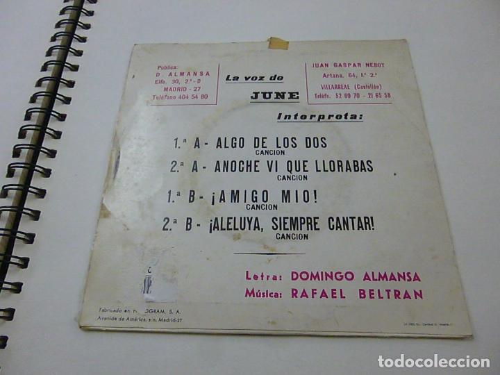 Discos de vinilo: june algo de los dos- EP - N - Foto 2
