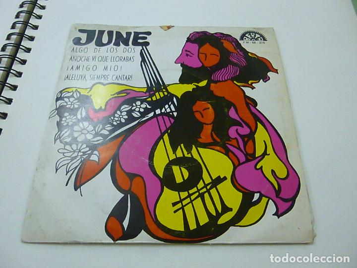 Discos de vinilo: june algo de los dos- EP - N - Foto 1