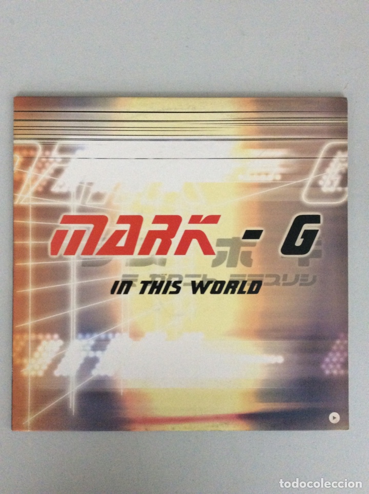 Discos de vinilo: Mark - G. In this world. - Foto 1