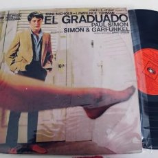 Disques de vinyle: SIMON & GARFUNKEL-LP EL GRADUADO-ESPAÑOL 1970. Lote 265952913