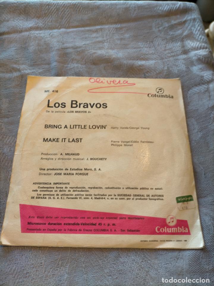 Discos de vinilo: Disco vinilo EP Los bravos de la pelicula los bravos 2 - Foto 2