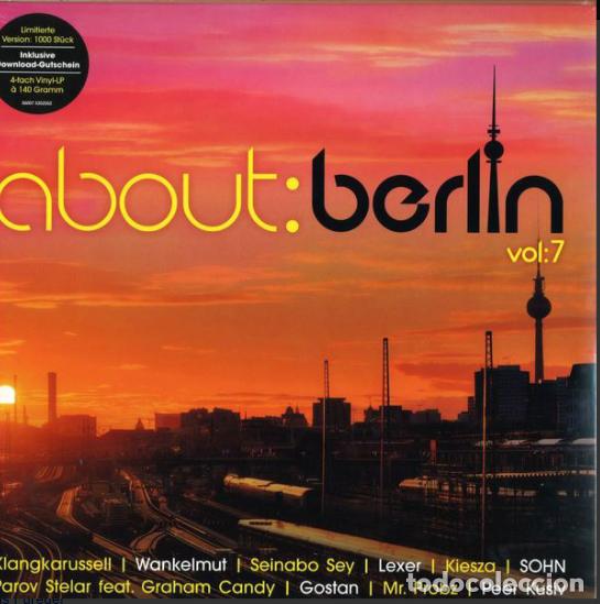 Discos de vinilo: Various &lrm;&ndash; About:Berlin Vol:7-GERMANY-LP X 4-2014 - Foto 1