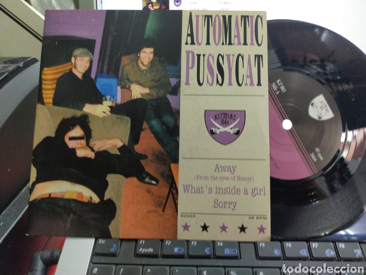 Discos de vinilo: Automatic pussycat EP away + 2 2009 - Foto 1