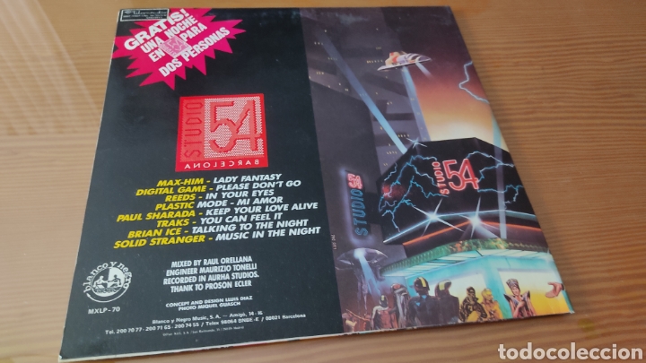 Discos de vinilo: Disco vinilo LP STUDIO 54 - Foto 2