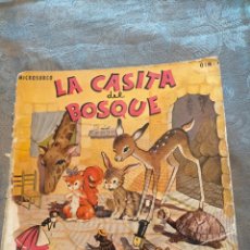 Discos de vinilo: DISCO VINILO SINGLE LA CASITA DEL BOSQUE CUENTO ORIGINAL DE EMILIA VERDIGUIER ORPHEO. Lote 265982623