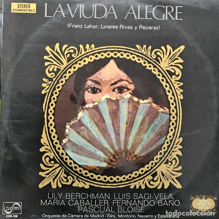 Discos de vinilo: La Viuda Alegre - Foto 1
