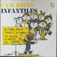 Discos de vinilo: EP / CORO DE LAS ESCUELAS AVEMARIANAS, CANCIONES INFANTILES - EL BURRO PERICO, 1969, PROMO DE MG. Lote 265999778
