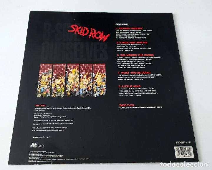 Discos de vinilo: LP SKID ROW - B-SIDE OURSELVES - Foto 2