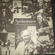 Discos de vinil: SPELMÄNNEN - I ETT URVAL INSPELNINGAR SAMLADE AV SAMUEL CHARTERS LP SWEDEN. Lote 266017868