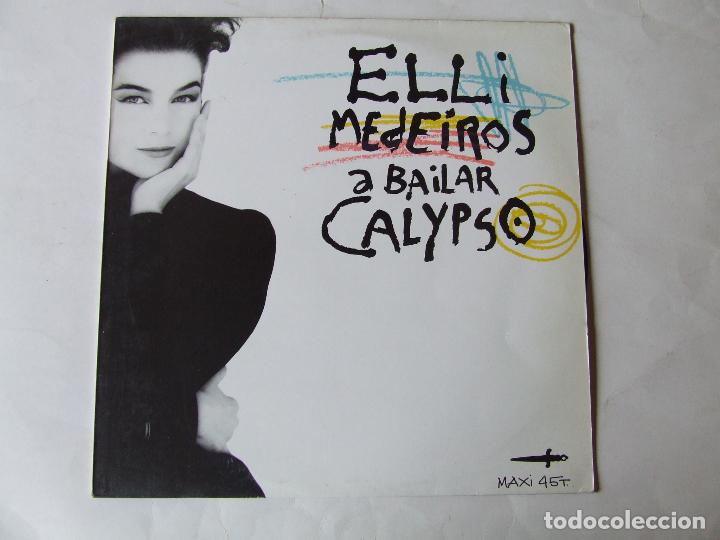 Discos de vinilo: MAXI SINGLE VINILO ELLI MEDEIROS A BAILAR CALYPSO - Foto 1
