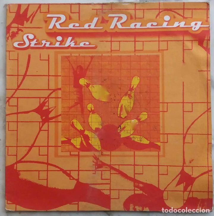 Discos de vinilo: RED RACING, STRIKE. MAXI SINGLE ESPA&Ntilde;A 3 TEMAS - Foto 1