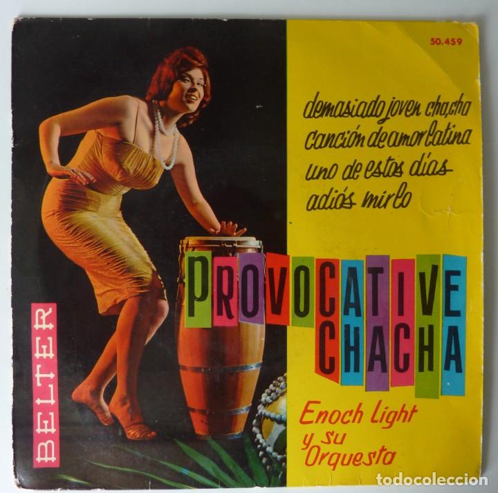 Discos de vinilo: ENOCH LIGHT // PROVOCATIVE CHA-CHA / 1961 / EP - Foto 1