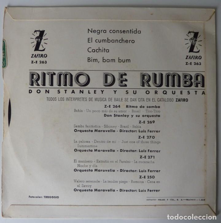 Discos de vinilo: DON STANLEY // RITMO DE RUMBA+3 // 1961 // EP - Foto 2